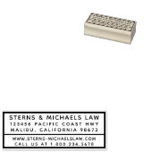 Eenvoudig bedrijfsformulier 	rubberstempel (Gestempeld)