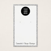 Eenvoudig bedrijfsmiddelenbeeldscherm Aangepaste L Visitekaartje (Voorkant)