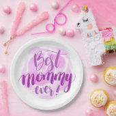 Eenvoudig beste Moederdag | Bord papier (Feest)