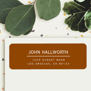 Eenvoudig bewerkbaar rendement etiket