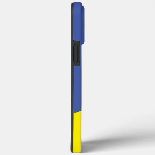 Eenvoudig blauw en geel geometrisch kleurenblok Case-Mate iPhone case (Achterkant / Rechts)