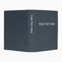 Eenvoudig blauw-grijs leder 