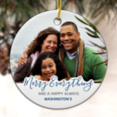 Eenvoudig blauw grijs tapijtschel alles keramisch ornament