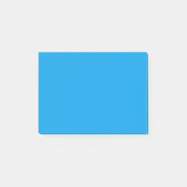 Eenvoudig blauw post-it® notes