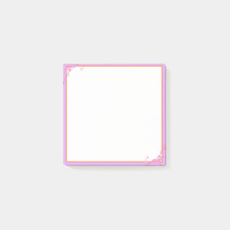 Eenvoudig Bloemmotief Posit Het Post-it® Notes