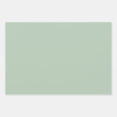 Eenvoudig Bord Groen Geel Donkergrijs Chique tinte Inpakpapier Vel (Voorkant)