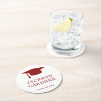 Eenvoudig Bourgogne Mortier Board Modern Afstudere