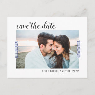 Eenvoudig Briefkaart Save the Date