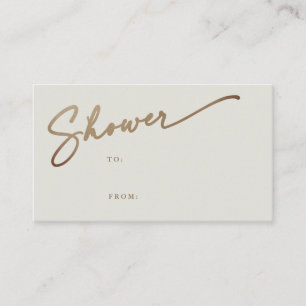 Eenvoudig Bruiloft Vrijgezellenfeest Gift Label