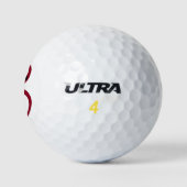 Eenvoudig Christelijk kruisje Golfballen (Logo)