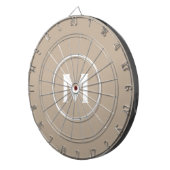 Eenvoudig Classic Monogram Dartbord (Voorkant Rechts)