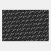 Eenvoudig Classy Prettige feestdagen Greeting Wish Inpakpapier Vel (Voorkant 3)