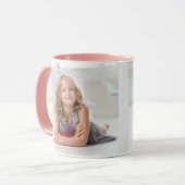 Eenvoudig Creëer Uw eigen familie Foto Mok (Voorkant links)