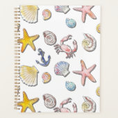 Eenvoudig Cute Strand Design Planner (Voorkant)