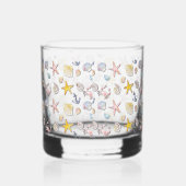 Eenvoudig Cute Strand Design Whisky Glas (Rechts)