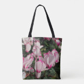 Eenvoudig cyclamen draagtas (Achterkant)