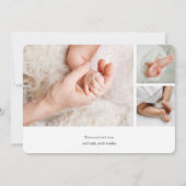 Eenvoudig de Aankondiging van de geboorte van Eleg (Achterkant)