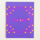 Eenvoudig “de beste” cadeau  planner (Voorkant)