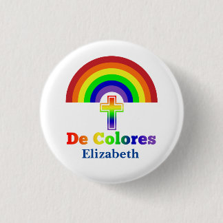 Eenvoudig De Colores Ronde Button 3,2 Cm