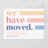 Eenvoudig depot dat we hebben aangekondigd briefkaart (Voorkant)
