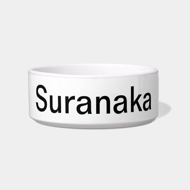 Eenvoudig desain voerbakje (Voorkant)