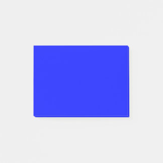 Eenvoudig diepblauw post-it® notes