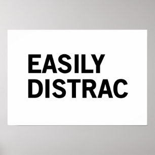 Eenvoudig Distrac Poster