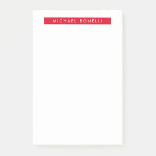 Eenvoudig eenvoudig minimalistisch elegant modern  post-it® notes
