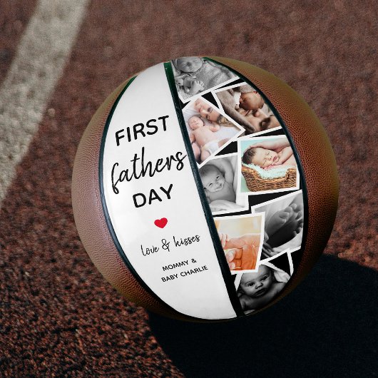 Eenvoudig eerste Vaderdag Afbeelding | Papa Basketbal