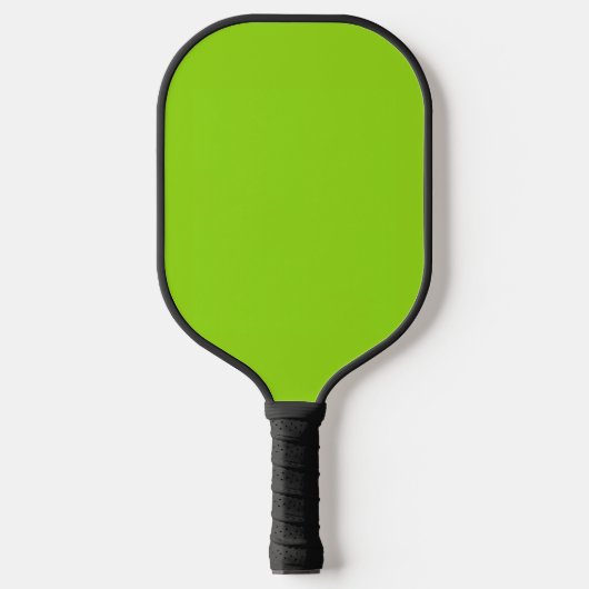 Eenvoudig effen groen pickleball paddle (Voorkant)