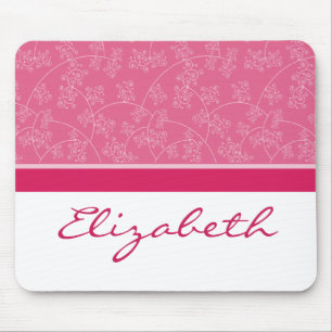 Eenvoudig Elegant Designer Custom Fuschia Mousepad Muismat