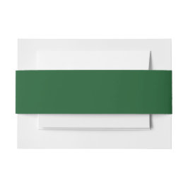 Eenvoudig elegant groen uitnodigingen wikkel