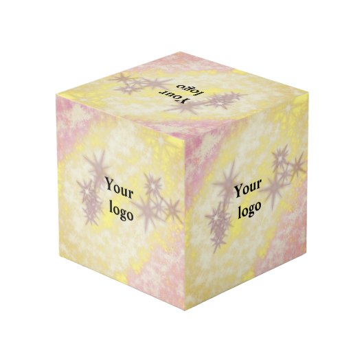 eenvoudig, elegant, kleurrijk design, toevoegen kubus (Achter hoekig)