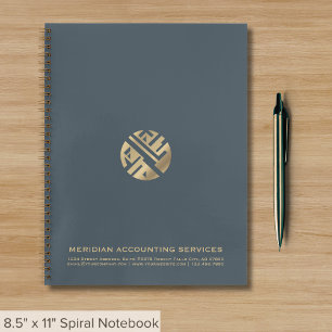 Eenvoudig Elegant Luxe Notitieboek