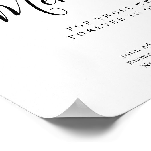 Eenvoudig elegant manuscript in het liefhebbende g poster (Hoek)