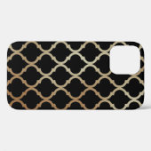 Eenvoudig Elegant modern Gold Moroccan patroon | Case-Mate iPhone Case (Achterkant (horizontaal))