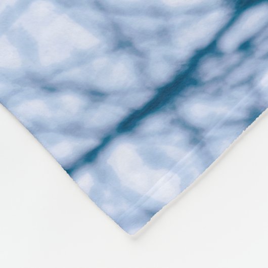 Eenvoudig Elegant Red Fox-kunstwerk | Fleece Blank (Hoek)