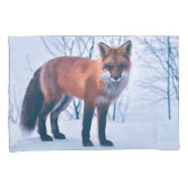 Eenvoudig Elegant Red Fox-kunstwerk | Proefcase Kussensloop (Voorkant-Rechts)