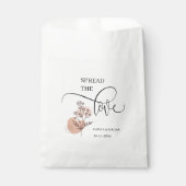 eenvoudig elegant script Verspreid de gunst van de Bedankzakje (Voorkant)