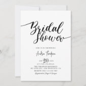 Eenvoudig Elegant Script-Vrijgezellenfeest Kaart (Voorkant)