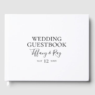 Eenvoudig Elegant Weddenschap Boek