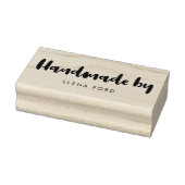 Eenvoudig en eenvoudig modern script verwerkt door 	rubberstempel (Stempel)