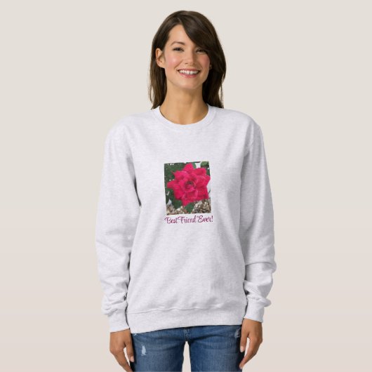 Eenvoudig en elegant, beste vriend ooit, trui (Voorkant volledig)