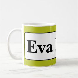 Eenvoudig en elegant koffiemok