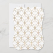 Eenvoudig en Elegant Script bruiloft Kaart (Achterkant)