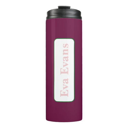 Eenvoudig en elegant thermosbeker (Voorkant)