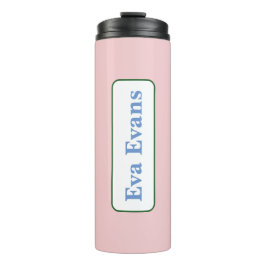 Eenvoudig en elegant thermosbeker