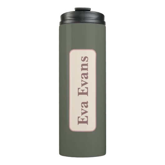 Eenvoudig en elegant thermosbeker (Voorkant)