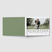 Eenvoudig en Elegant Wit | Foto Gastenboek (Volledig)