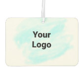 eenvoudig en kleurrijk ontwerp voeg uw logo-luchtv luchtverfrisser